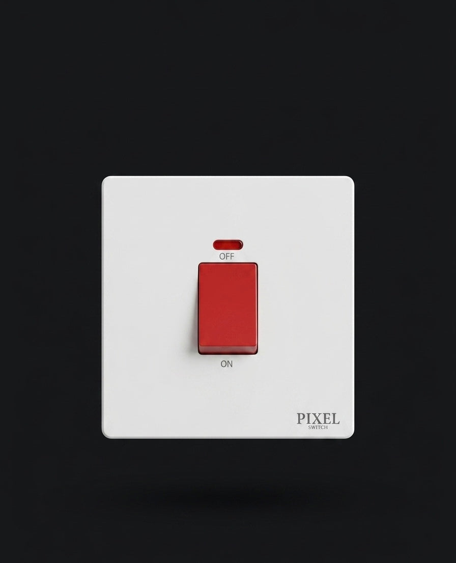 Pixel Smart White Switch & Socket Set – Sleek Modern Design