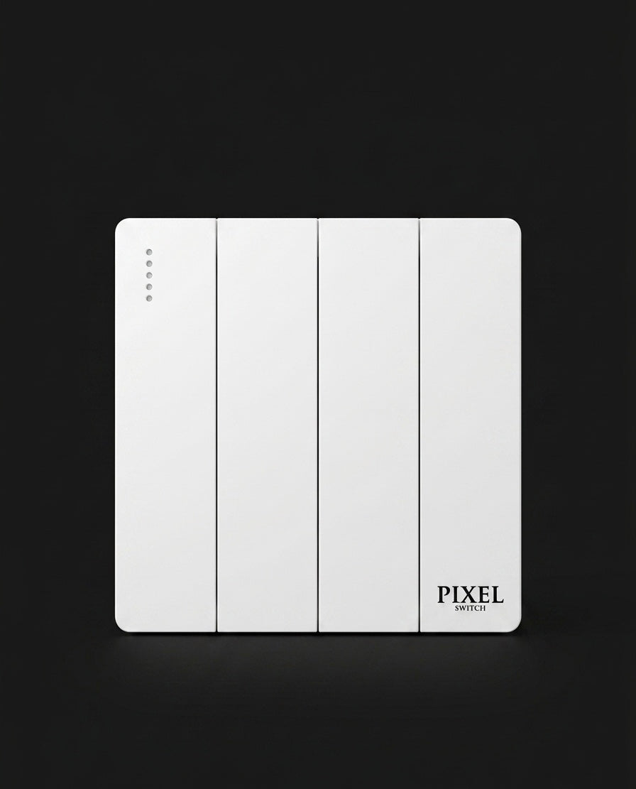 Pixel Smart White Switch & Socket Set – Sleek Modern Design