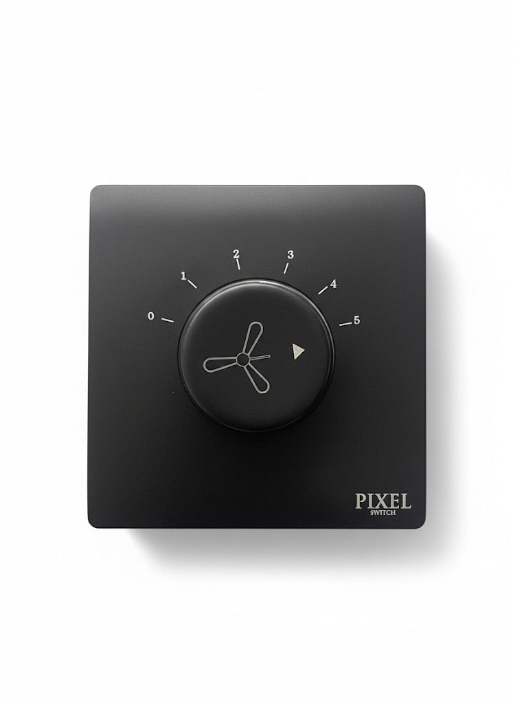 Pixel Noir Series – Premium Matte Black Switch & Socket Collection