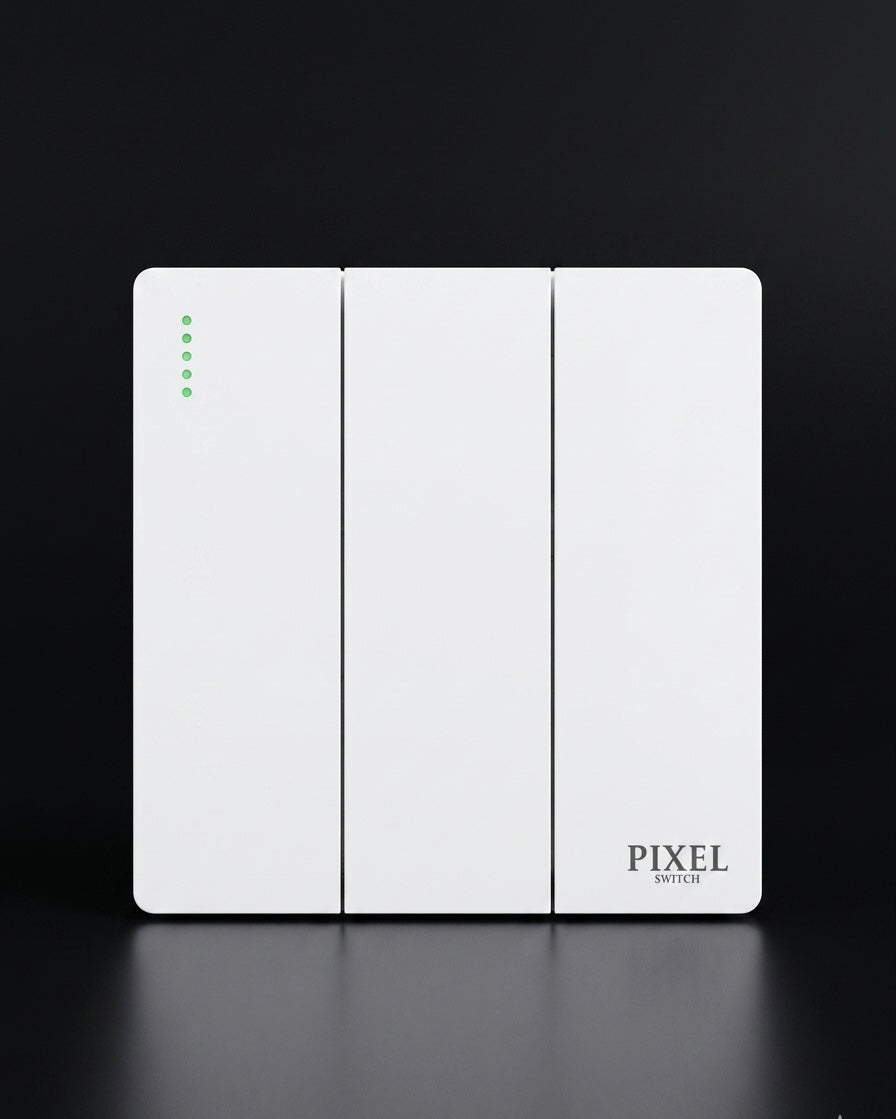 Pixel Smart White Switch & Socket Set – Sleek Modern Design